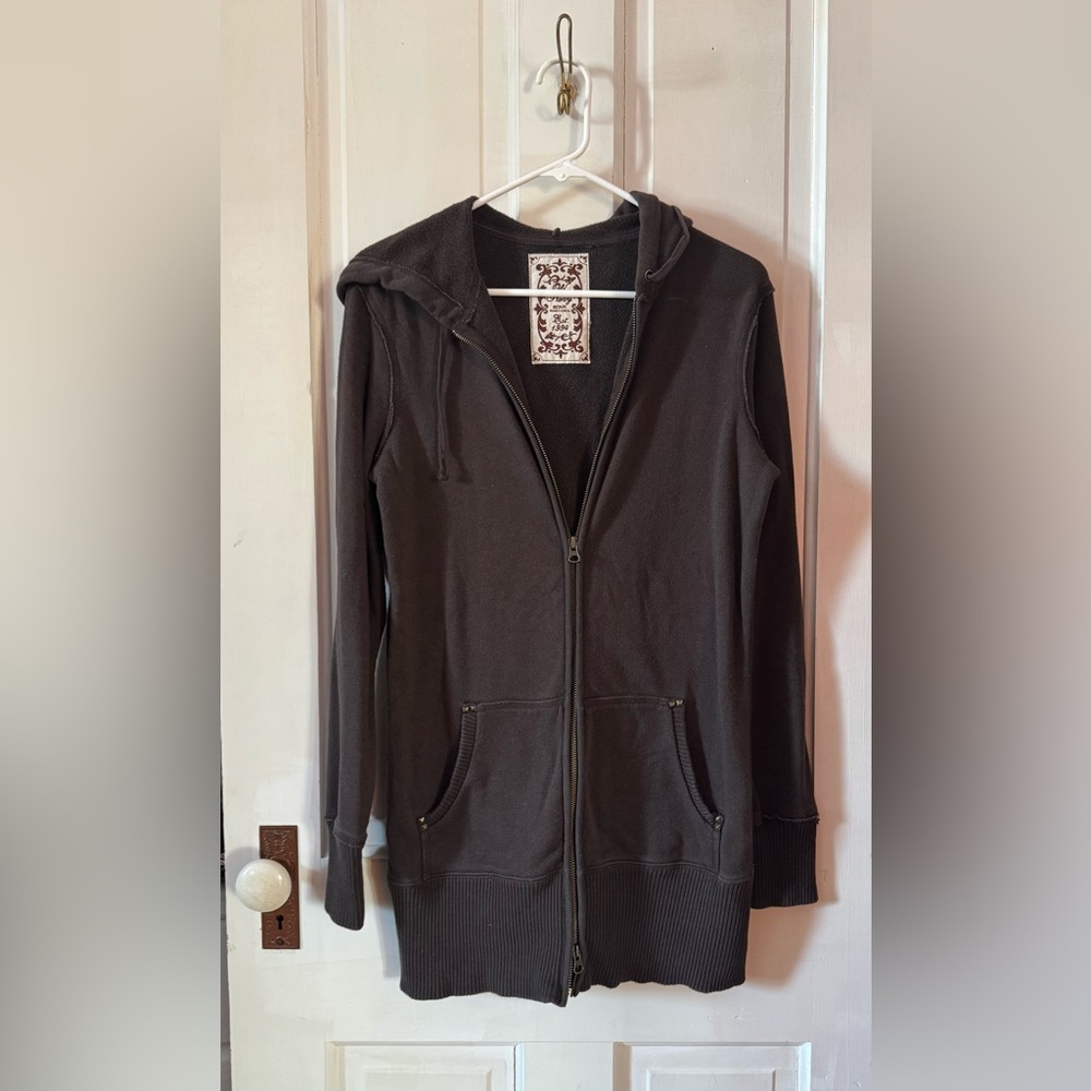 Old Navy Dark Brown Hoodie Jacket